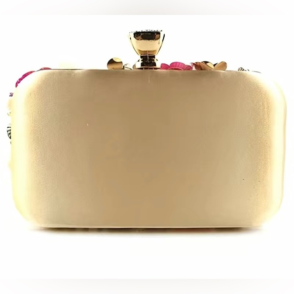 Jane Chic Designs Gold Blooming Bliss Clutch - Picture 2 of 8